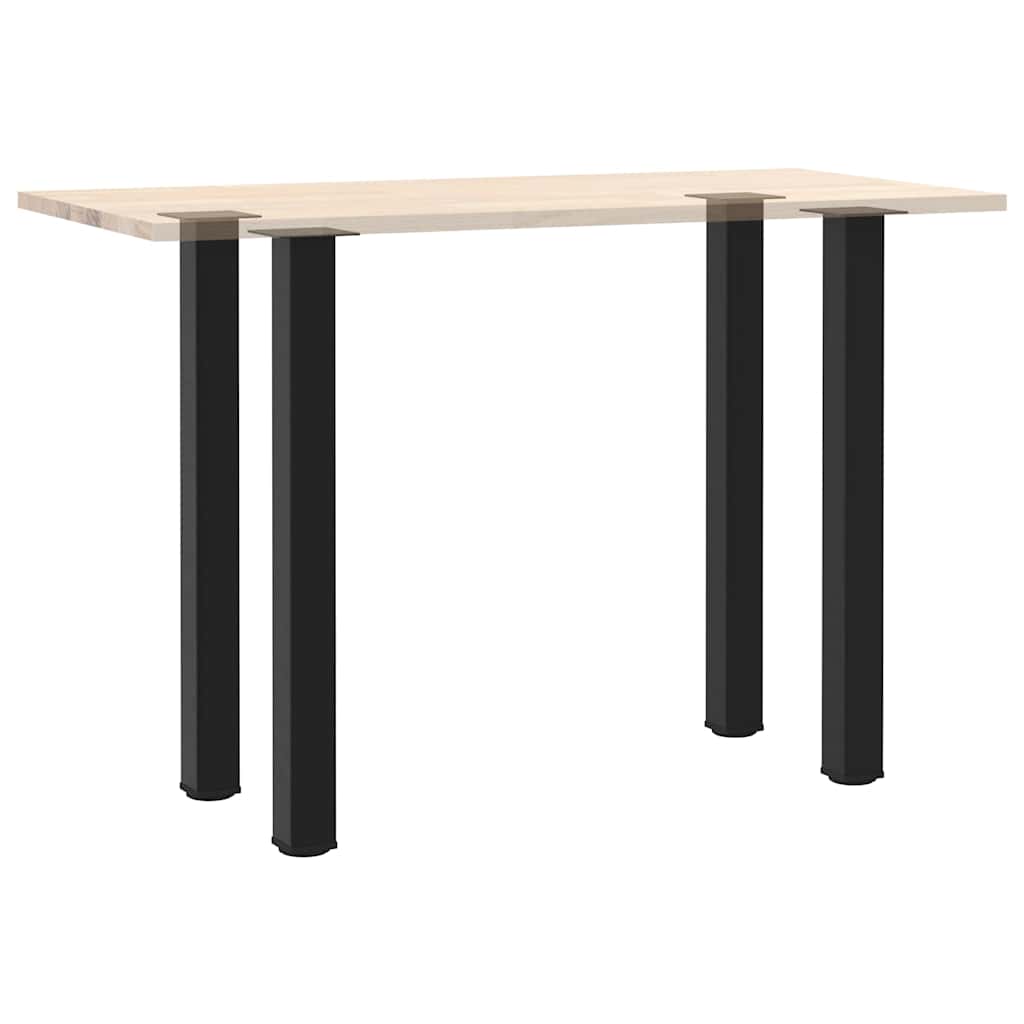 Noge za barski stol 4 kom Crne 90-92 cm Čelične