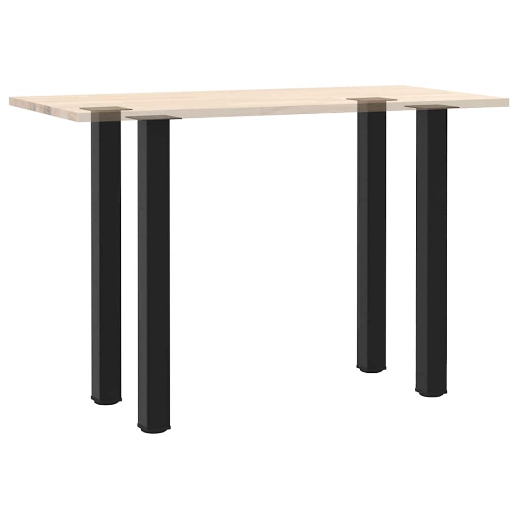 Noge za barski stol 4 kom Crne 100-102 cm Čelične