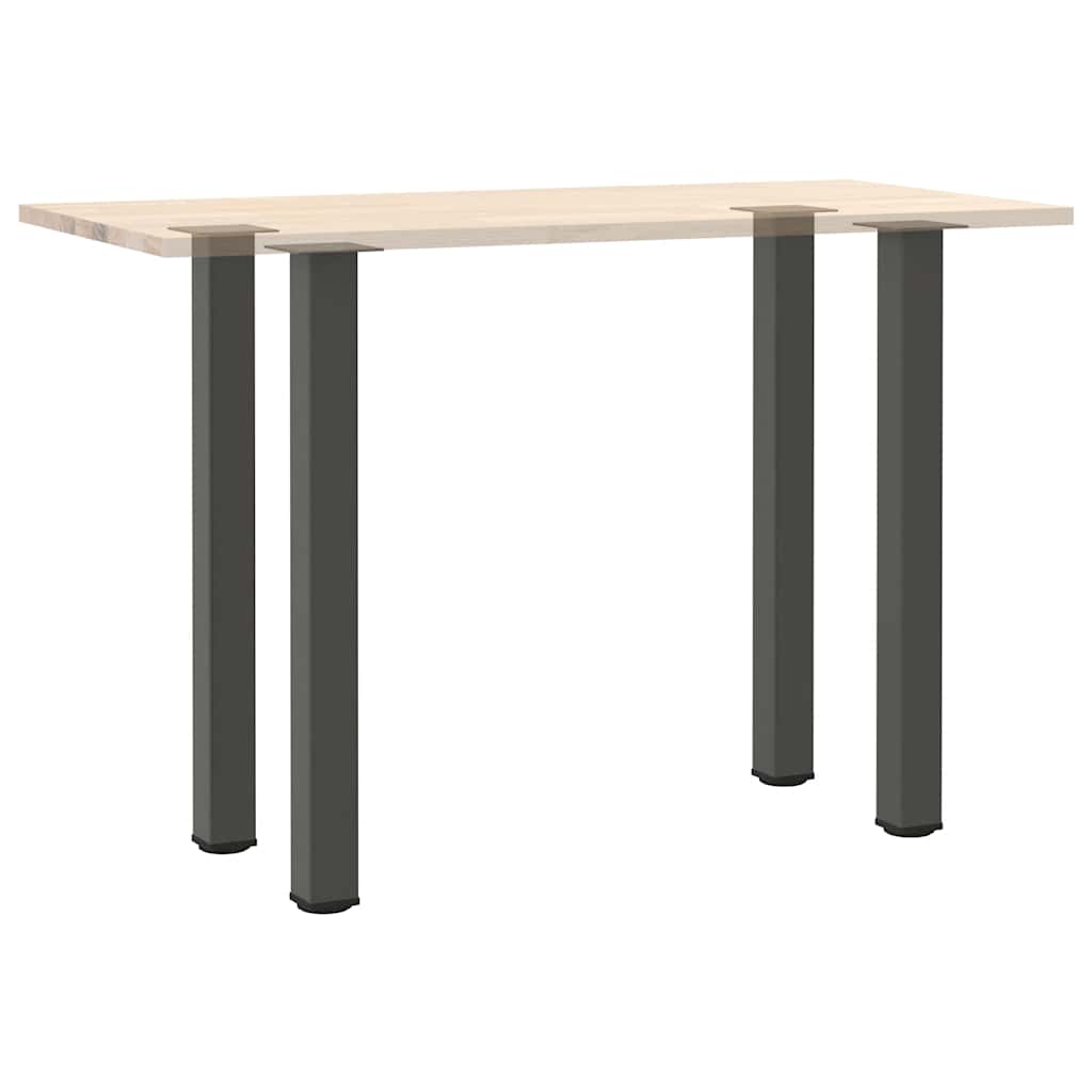 Noge za barski stol 4 kom. antracit 100-102 cm čelik
