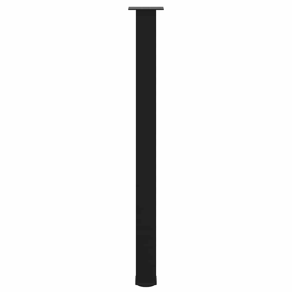 Noge za barski stol 4 kom Crne 110-112 cm Čelične