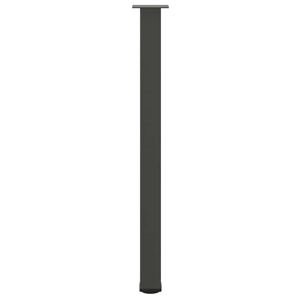Noge za barski stol 4 kom. antracit 110-112 cm čelik