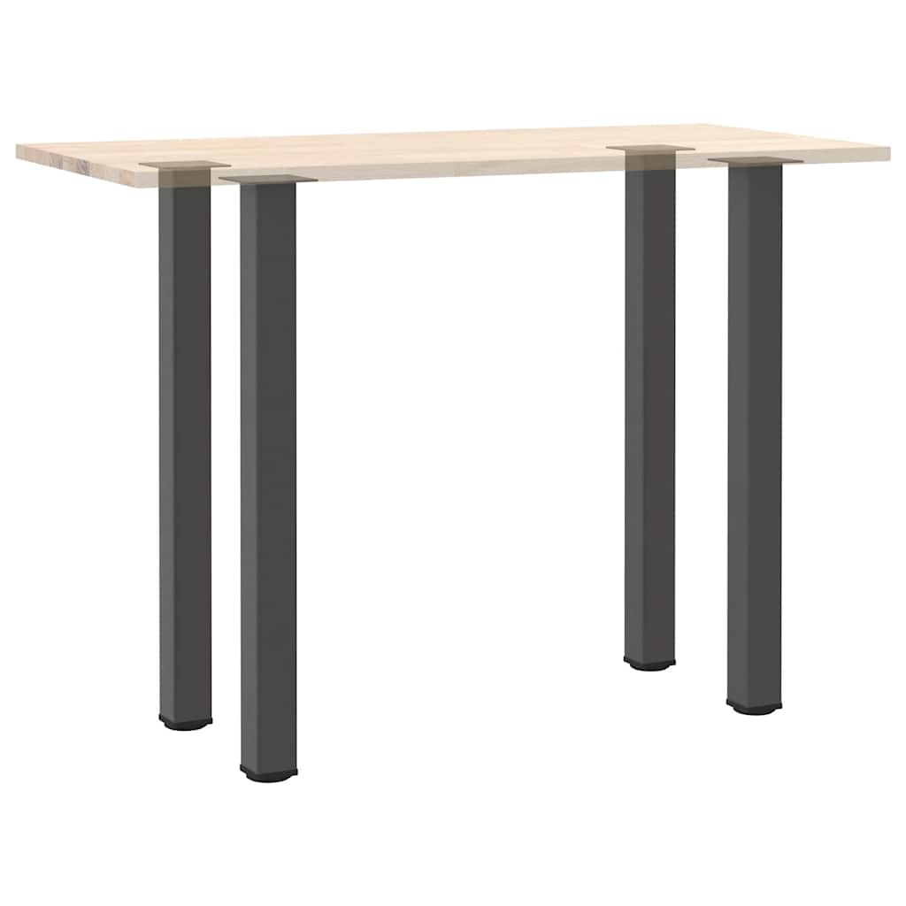 Noge za barski stol 4 kom. antracit 110-112 cm čelik