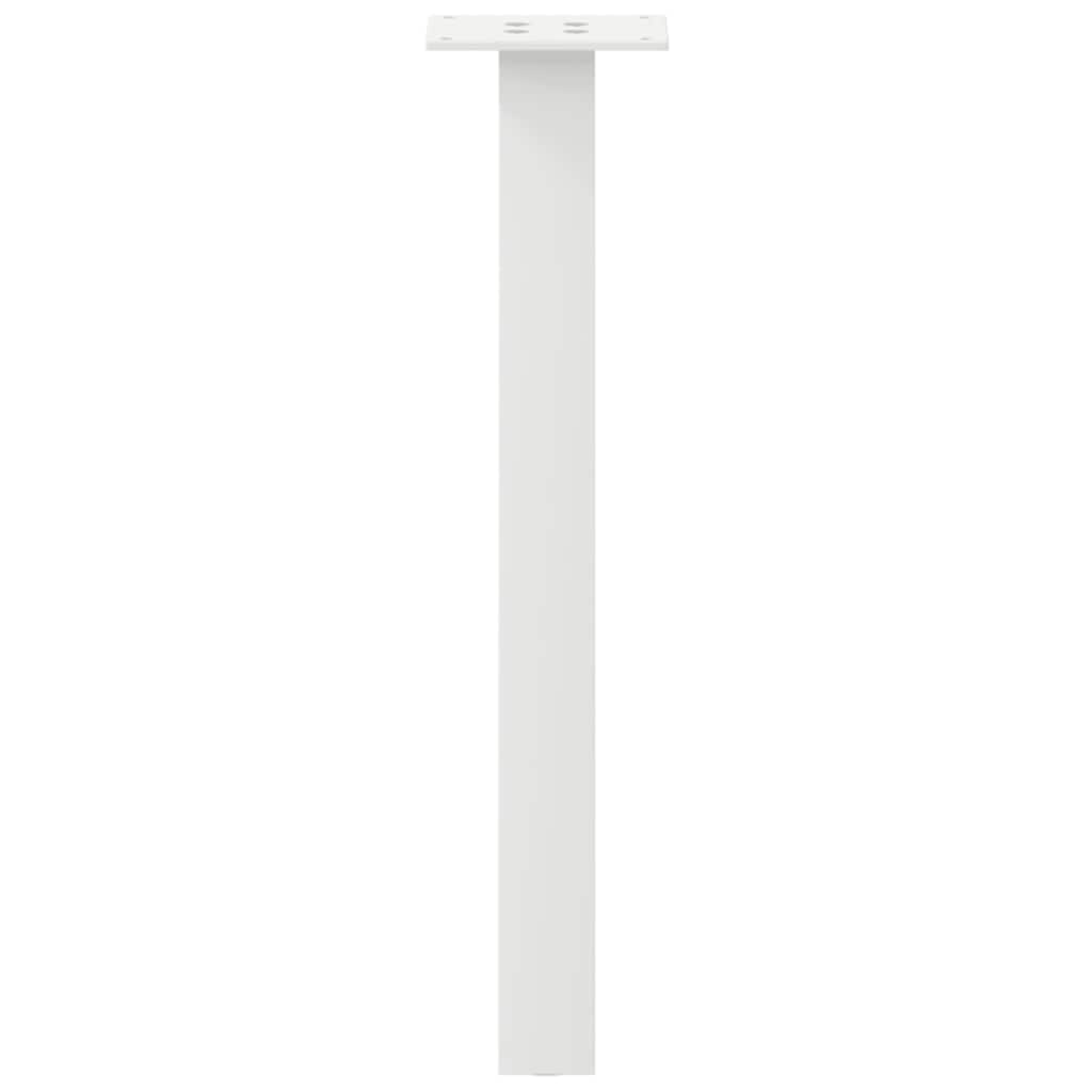 Noge za klub stolić 4 kom Bijele 42 cm Čelik