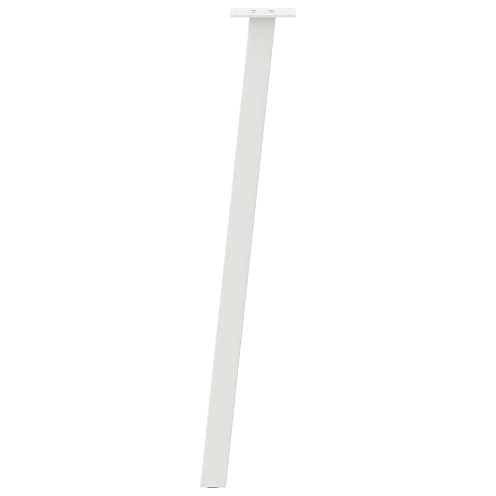 Noge za konzolni stol 4 kom Bijele 72 cm Čelik