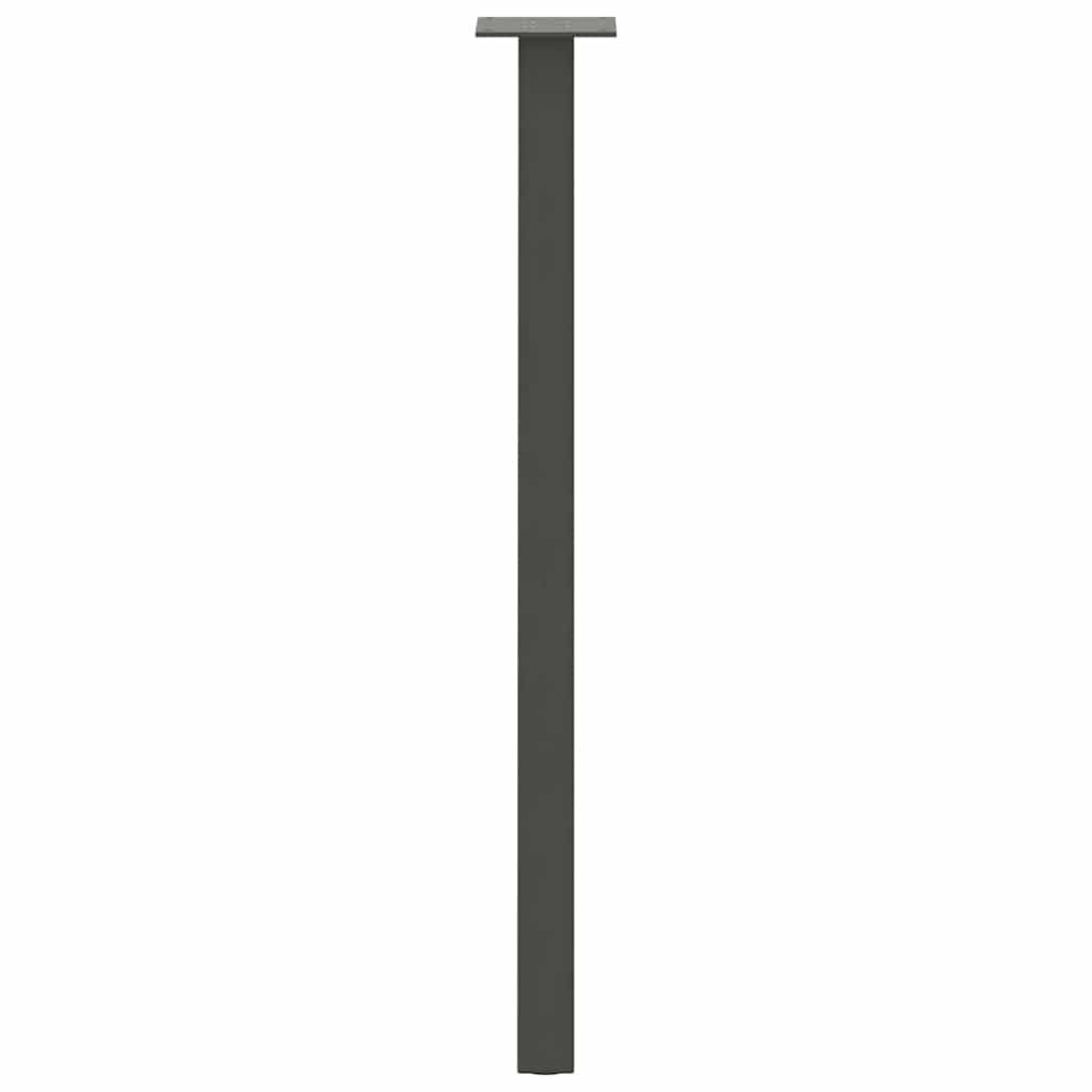 Noge za konzolni stol 4 kom. antracit 72 cm čelik