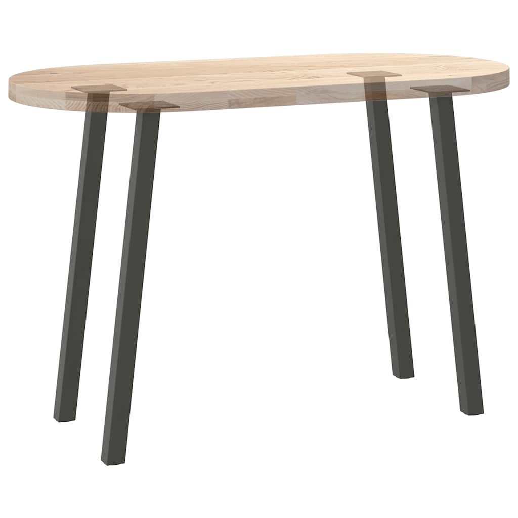 Noge za konzolni stol 4 kom. antracit 72 cm čelik