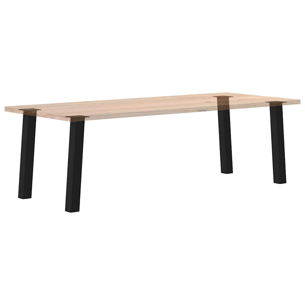 Noge za konzolni stol 4 kom Crne 72 cm Čelične