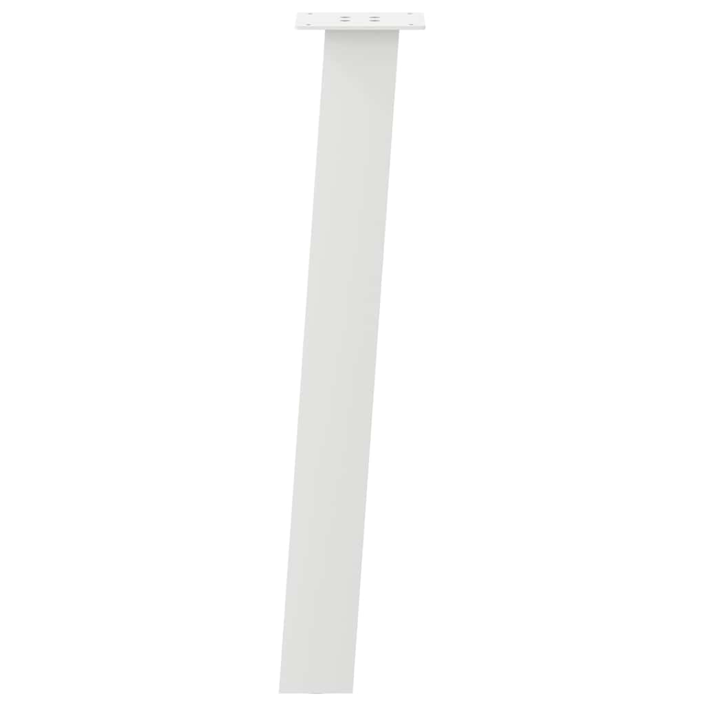 Noge za konzolni stol 4 kom Bijele 72 cm Čelik