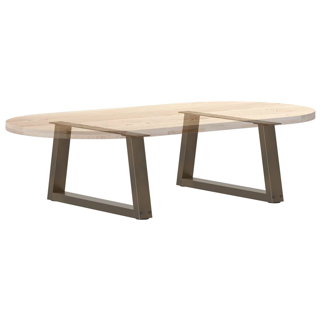 Noge za klub stolić V-oblik 2 kom Prirodni čelik 50 x (30-31,3) cm Čelik