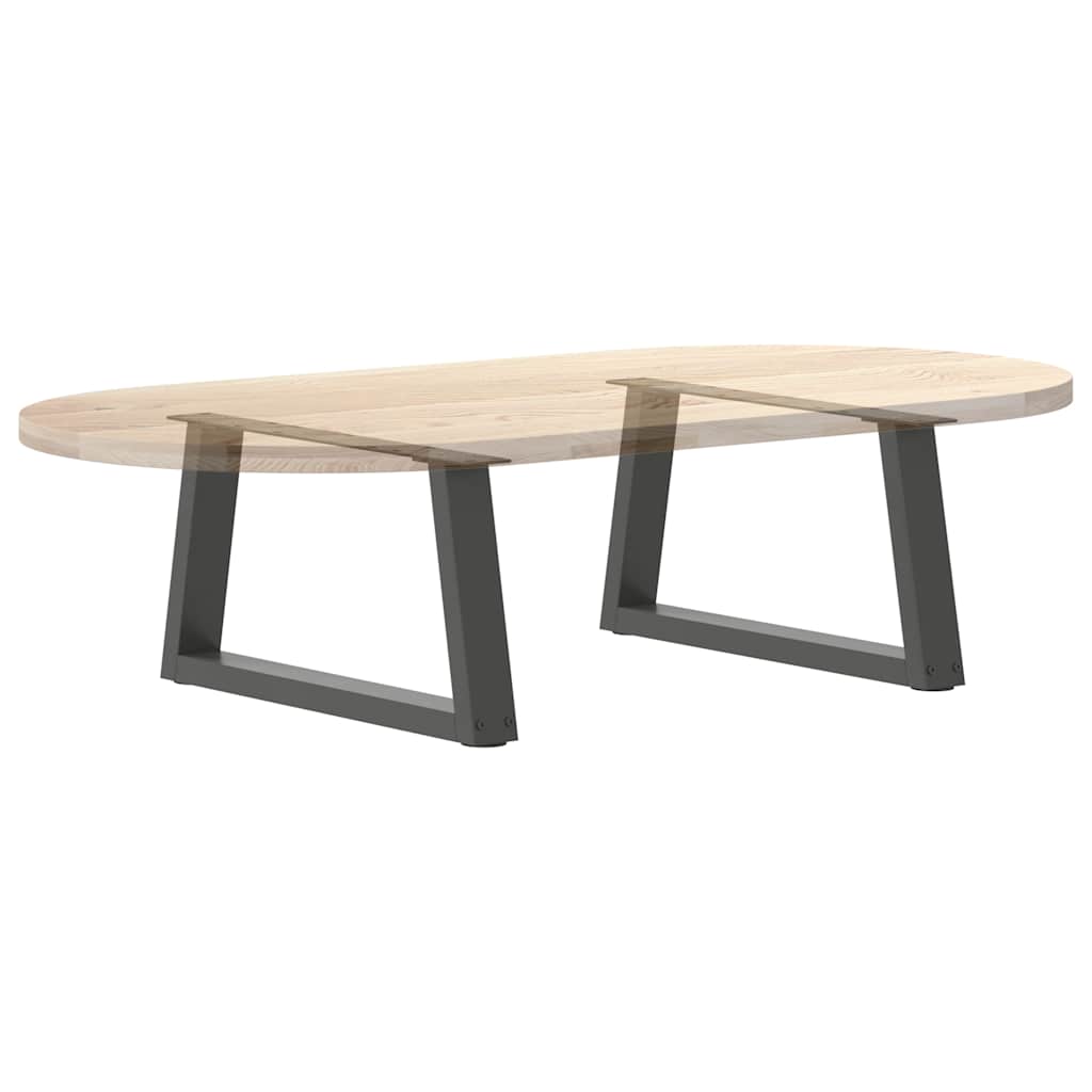 Noge za klub stolić V-oblika 2 kom antracit 60 x (30-31,3) cm čelik