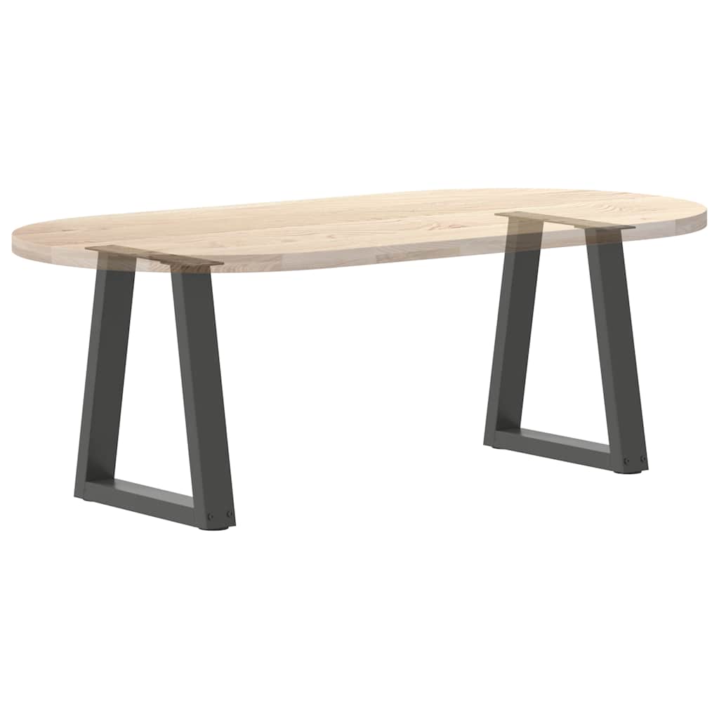 Noge za klub stolić V-oblika 2 kom antracit 38 x (42-43,3) cm čelik