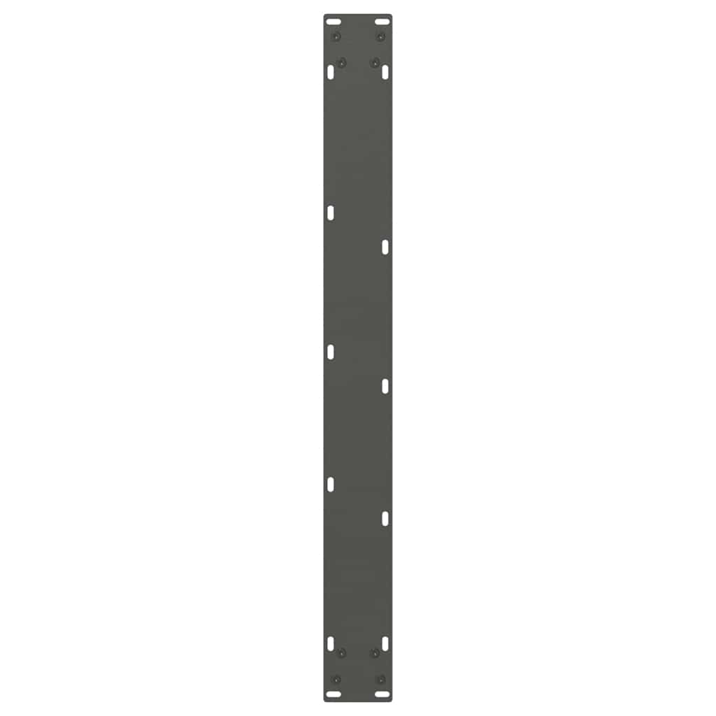 Noge za blagovaonski stol V-oblika 2 kom antracit 70 x (72-73,3) cm čelik