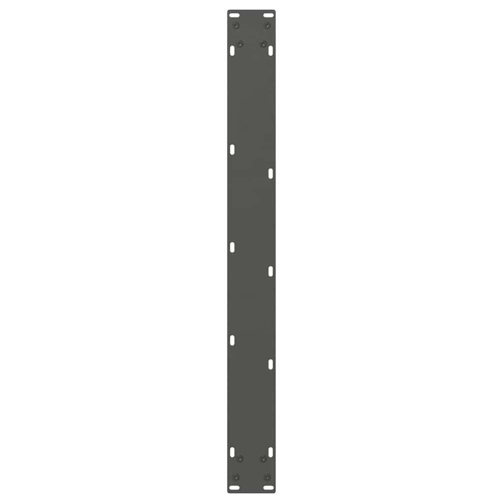 Noge za blagovaonski stol V-oblika 2 kom antracit 100 x (72-73,3) cm čelik