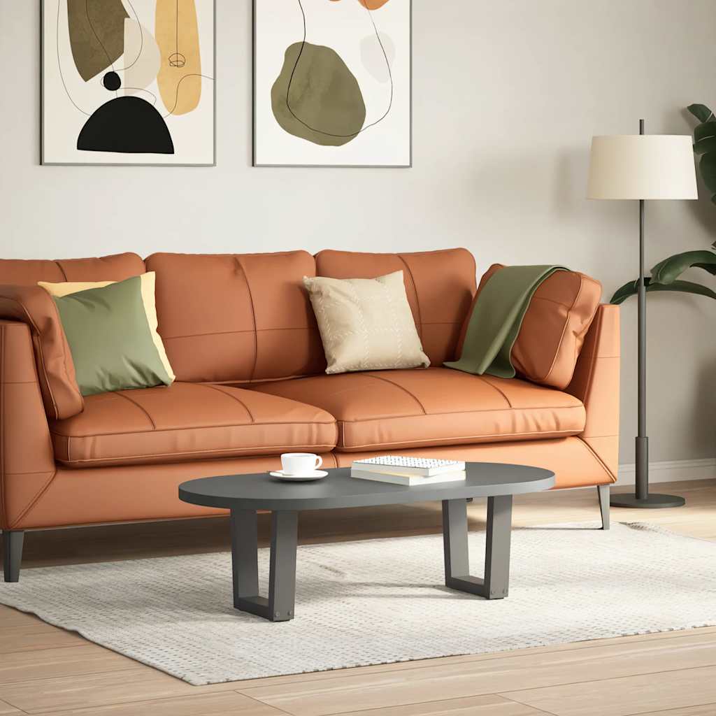 Noge za klub stolić V-oblika 2 kom antracit 30 x (30-31,3) cm čelik