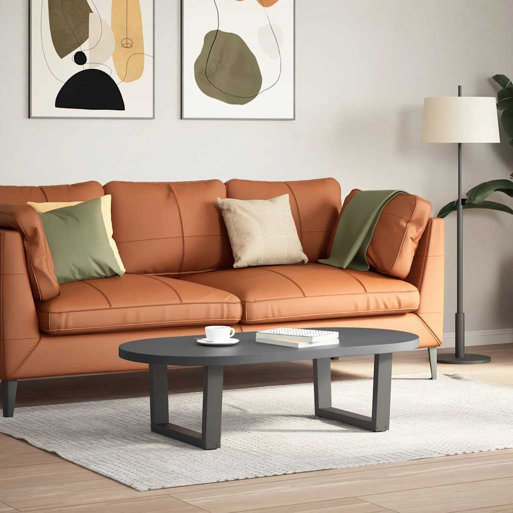 Noge za klub stolić V-oblika 2 kom antracit 60 x (30-31,3) cm čelik