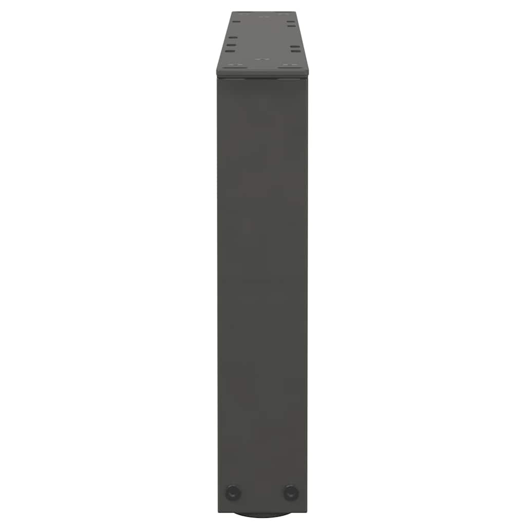 Noge za klub stolić V-oblika 2 kom antracit 60 x (30-31,3) cm čelik