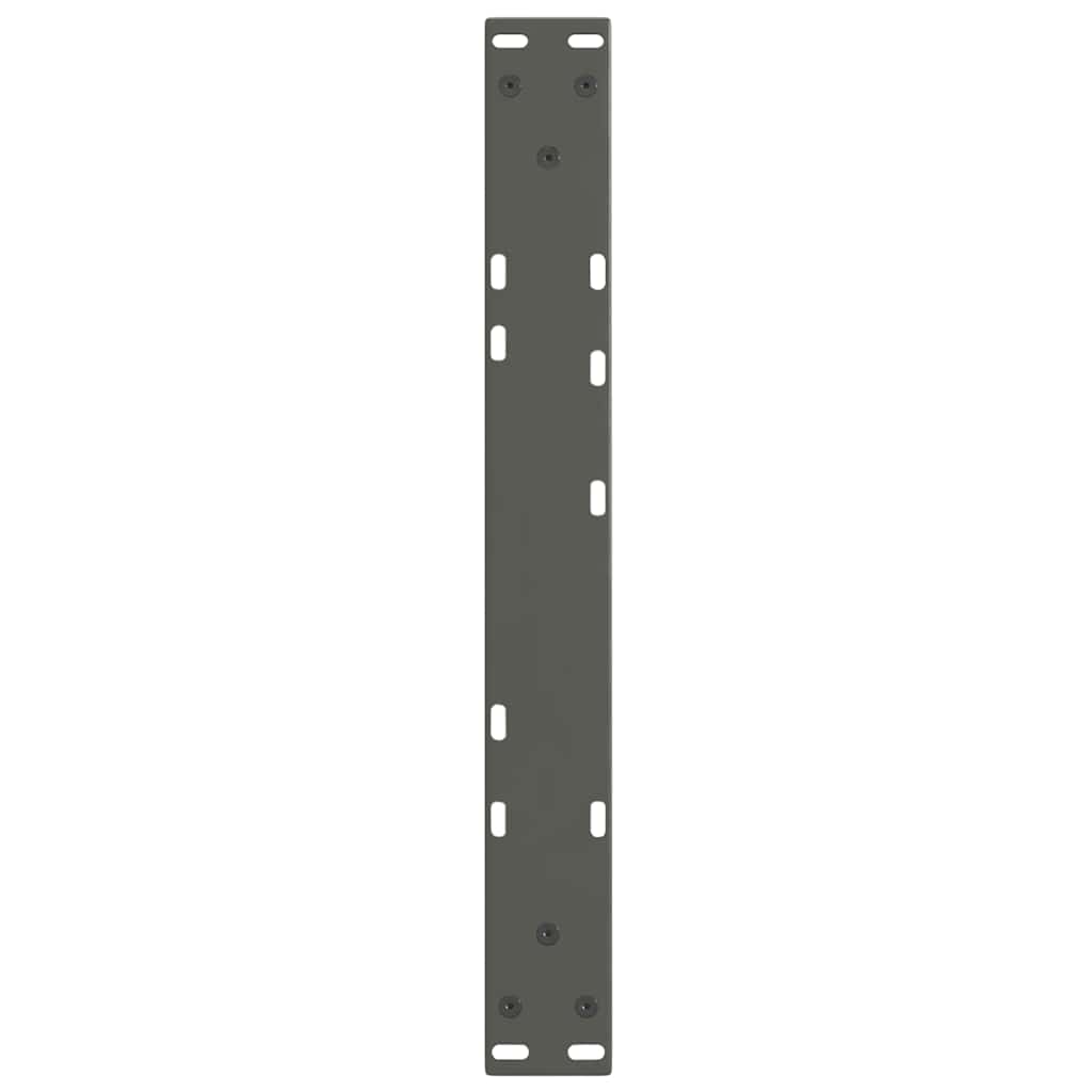 Noge za klub stolić V-oblika 2 kom antracit 60 x (30-31,3) cm čelik