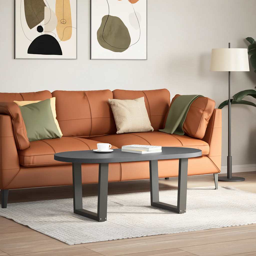 Noge za klub stolić V-oblika 2 kom antracit 60 x (42-43,3) cm čelik
