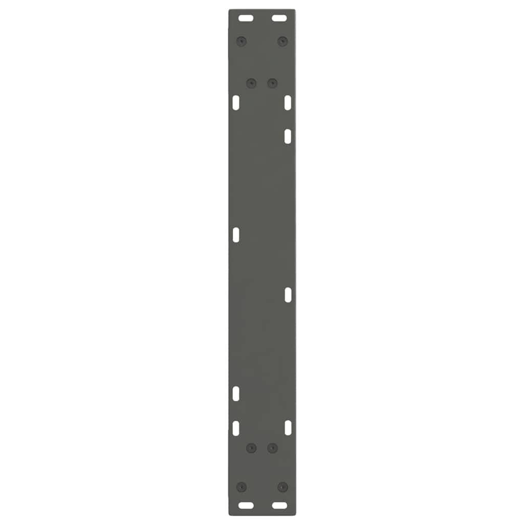 Noge za blagovaonski stol V-oblika 2 kom antracit 60 x (72-73,3) cm čelik