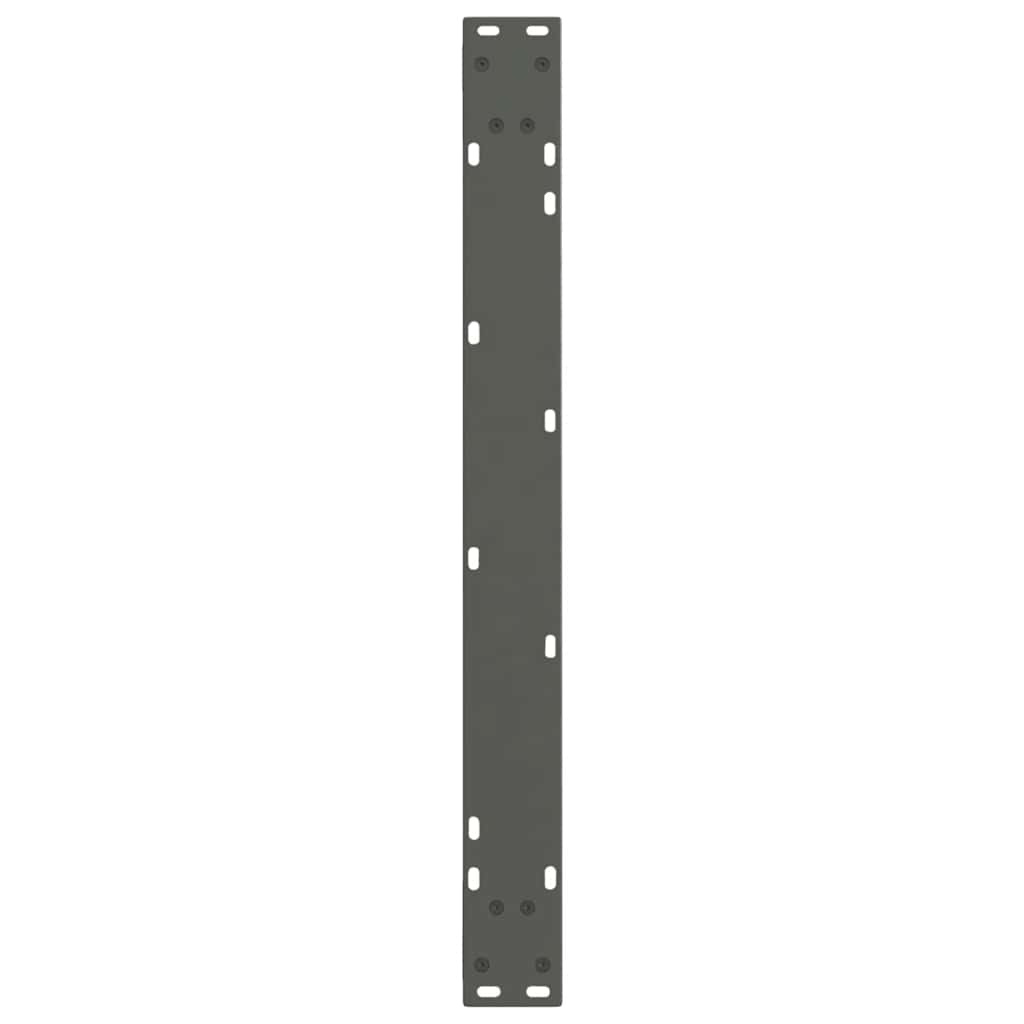 Noge za blagovaonski stol V-oblika 2 kom antracit 80 x (72-73,3) cm čelik