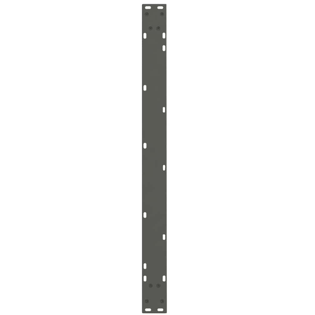 Noge za blagovaonski stol V-oblika 2 kom antracit 100 x (72-73,3) cm čelik
