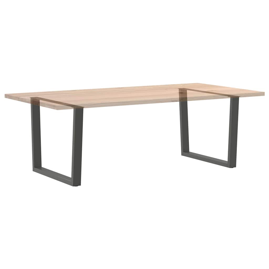 Noge za blagovaonski stol V-oblika 2 kom antracit 100 x (72-73,3) cm čelik