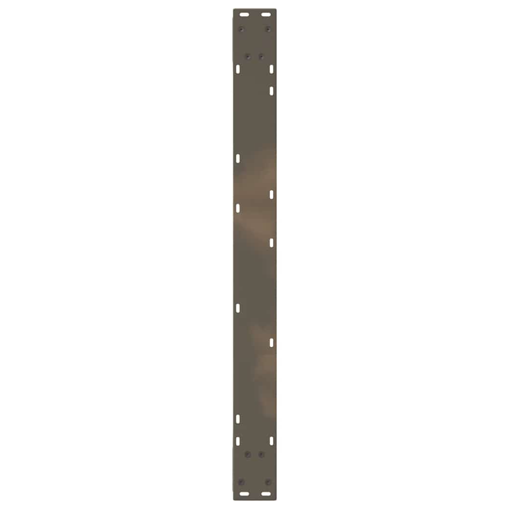 Noge za blagovaonski stol 2 kom. Prirodni čelik 90 x (72-73,3) cm Čelik