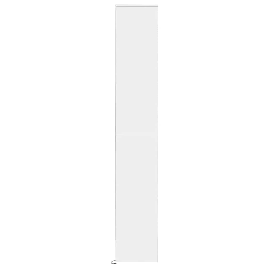 Komoda s LED svjetlima bijela 36x32,5x200 cm konstruirano drvo