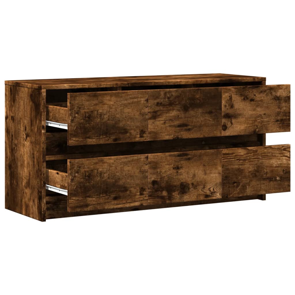 TV ormarić s LED svjetlima boja hrasta 100x34x50 cm drveni