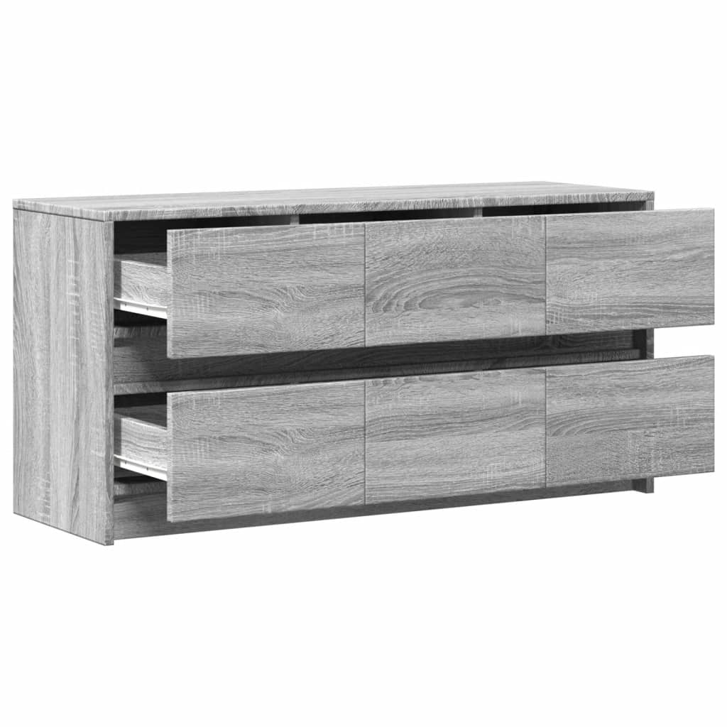 TV ormarić s LED svjetlima boja hrasta 100x34x50 cm drveni