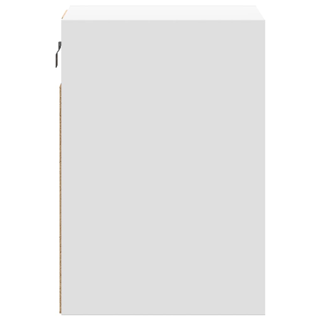 Zidni TV ormarići s LED svjetlima 2 kom bijeli 41 x 31 x 45 cm