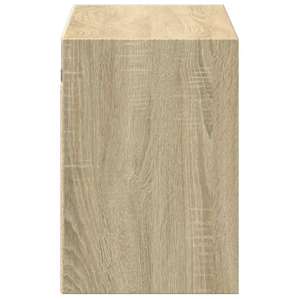 Zidni TV ormarić LED boja hrasta sonome 100x31x45 cm