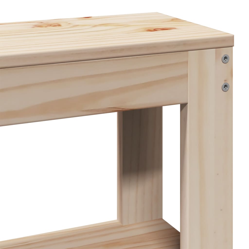 Okvir kreveta bez madraca 120 x 190 cm od masivne borovine