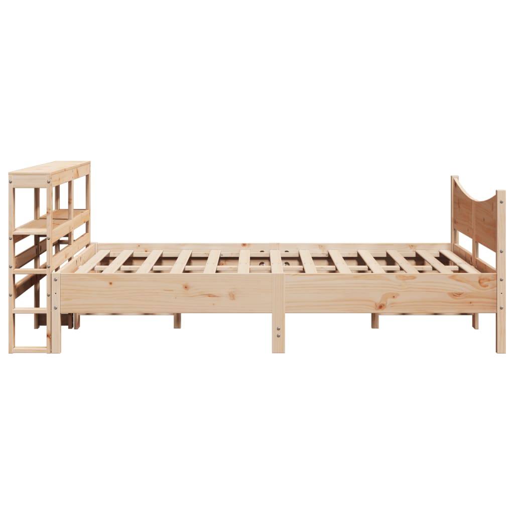 Okvir za krevet s uzglavljem 140x200 cm od masivne borovine