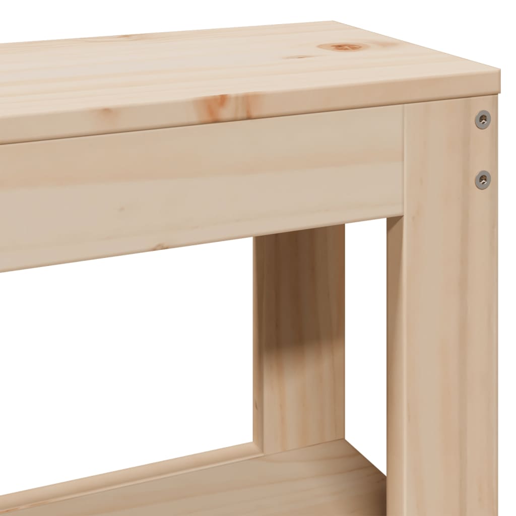 Okvir kreveta bez madraca 75 x 190 cm od masivne borovine