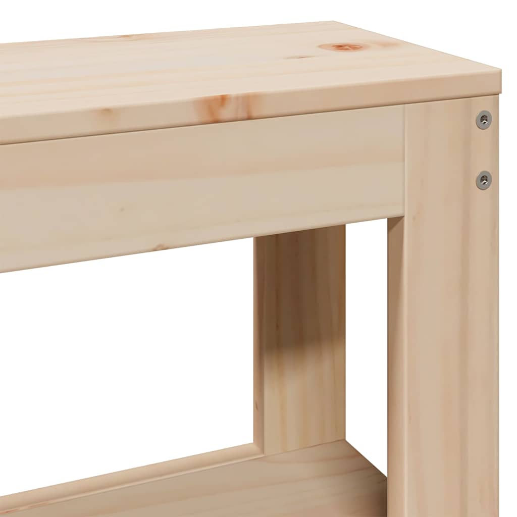 Okvir kreveta bez madraca 120 x 200 cm od masivne borovine