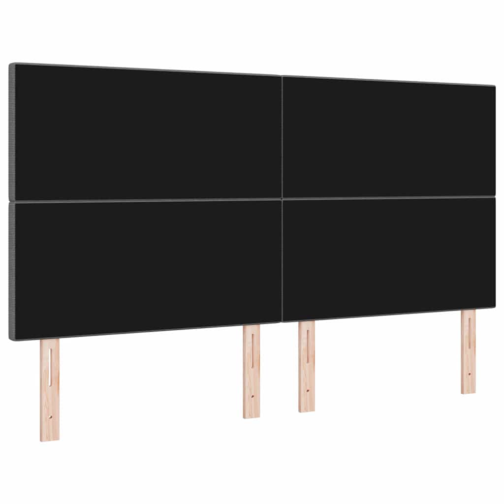 LED glava kreveta Svijetlo siva 180 cm Kordura tekstil