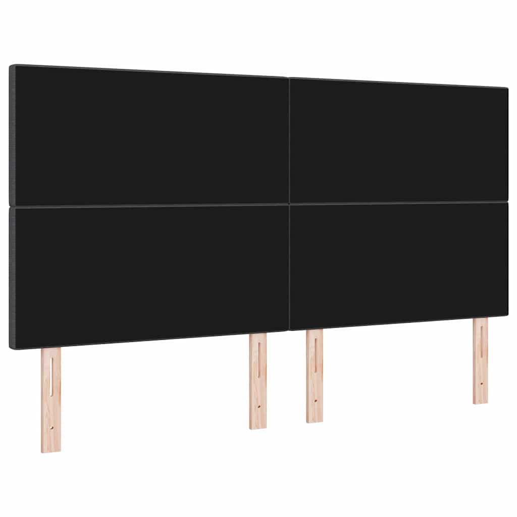 LED glava kreveta Tamno siva 180 cm Kordura tekstil