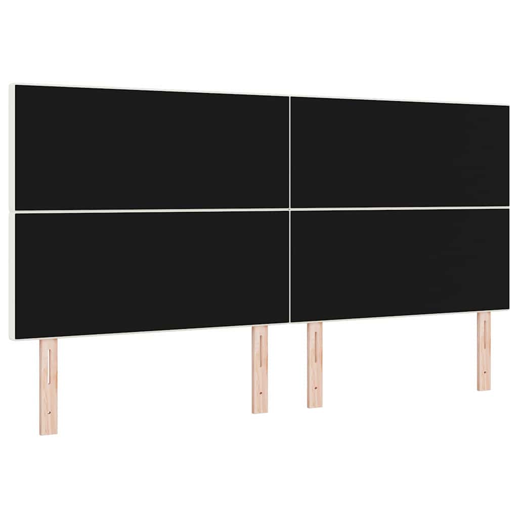 LED glava kreveta s LED trakama Krema 200 cm Kordura tekstil