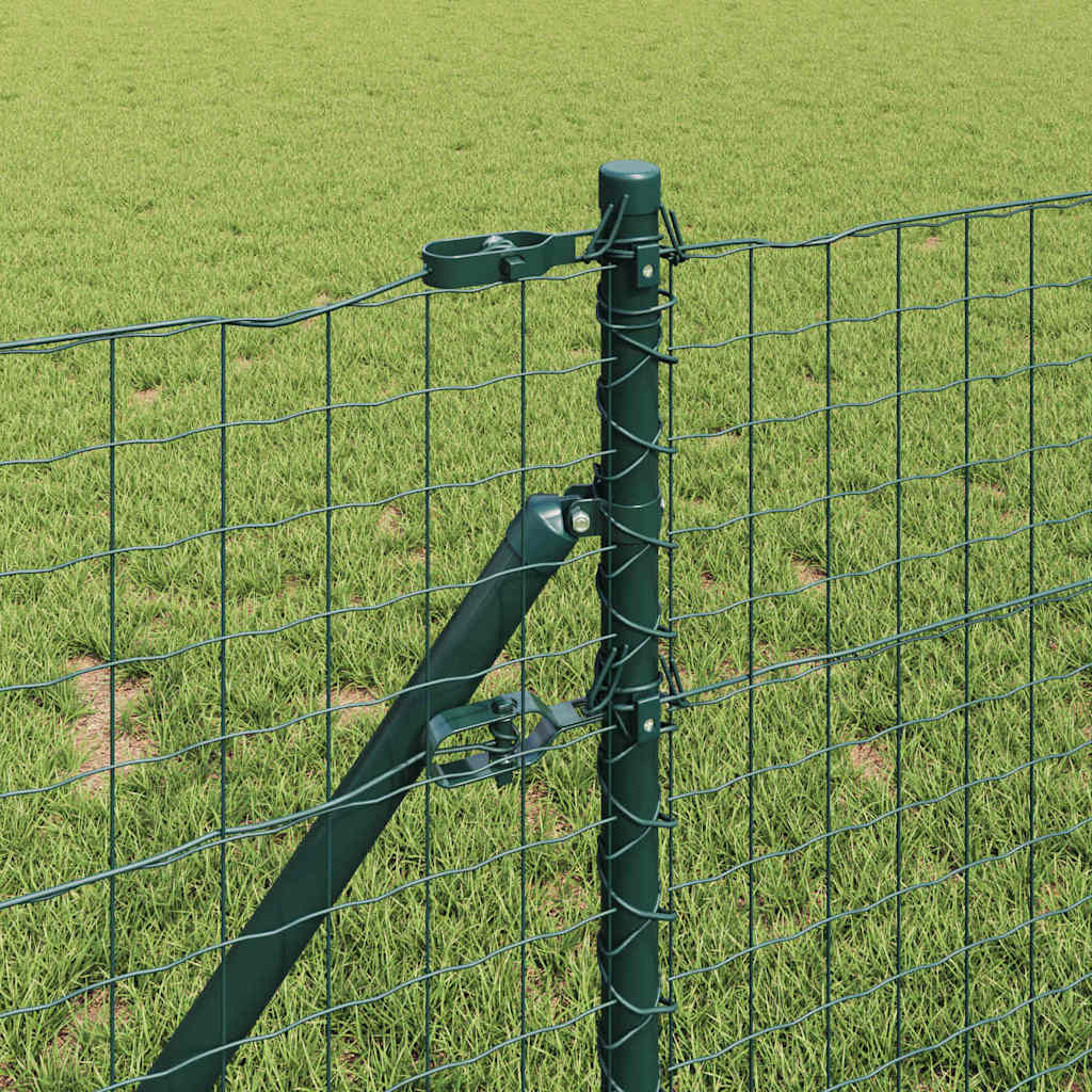 Stup za ogradu 52 pcs Zelena 3,2 x 3,2 x 80 cm