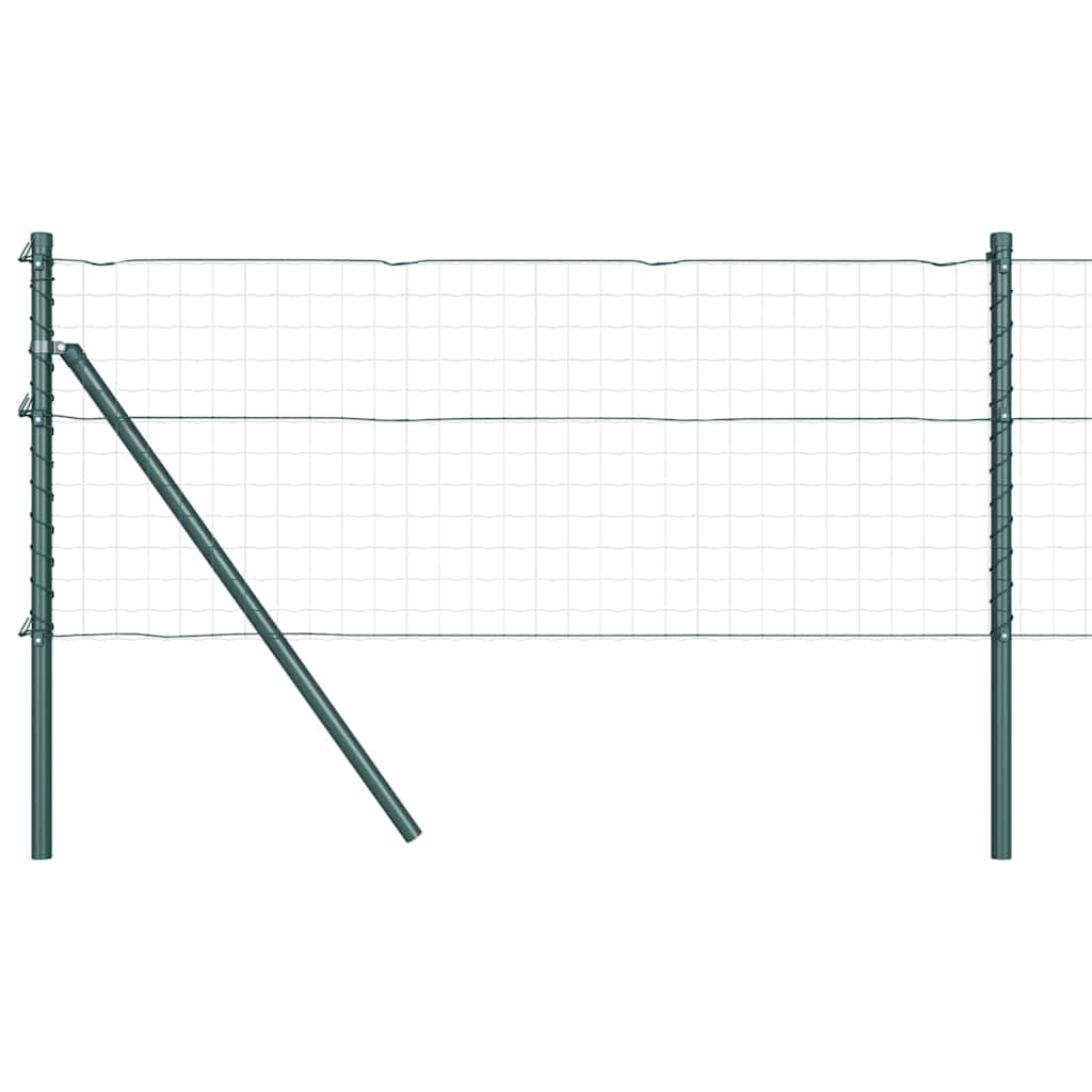 Stup za ogradu 26 pcs Zelena 3,2 x 3,2 x 100 cm