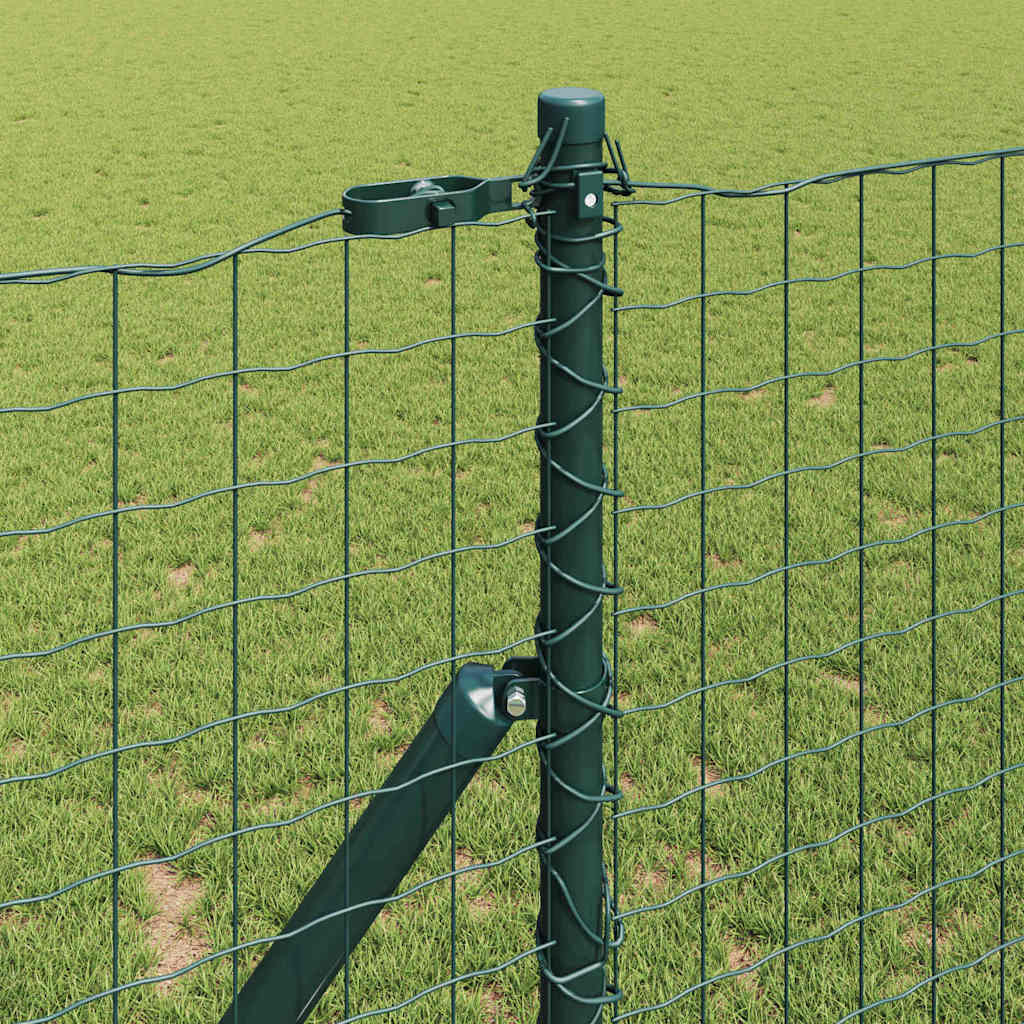 Stup za ogradu 52 pcs Zelena 3,2 x 3,2 x 150 cm