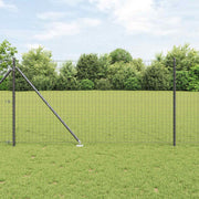 Stup za ogradu 26 pcs Siva 3,2 x 3,2 x 185 cm