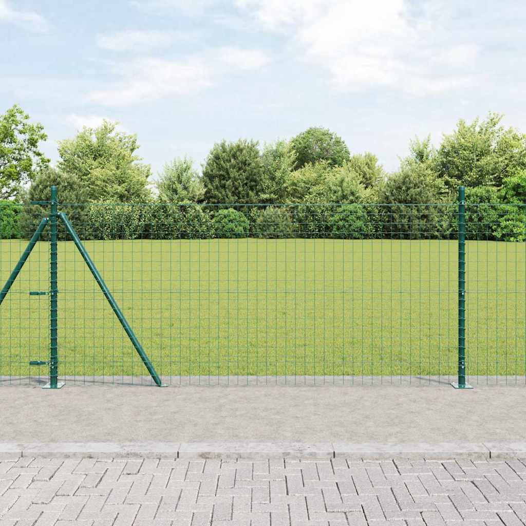 Stup za ogradu 26 pcs Siva 3,2 x 3,2 x 110 cm