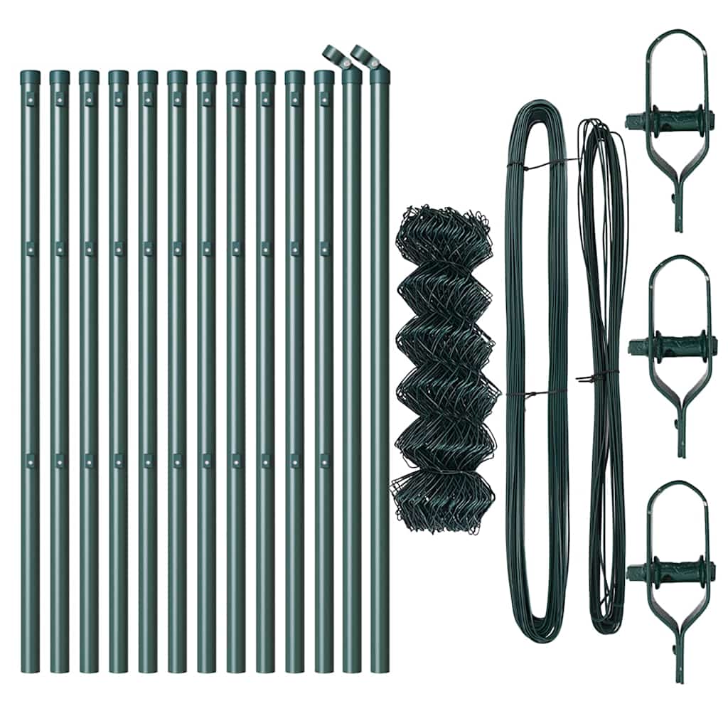 Stup za ogradu Zelena 0,8 x 25 m (mreža 60 x 60 mm) Čelik
