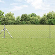 Stup za ogradu Srebrno 25 x 0,6 m (mreža 60 x 60 mm) Čelik