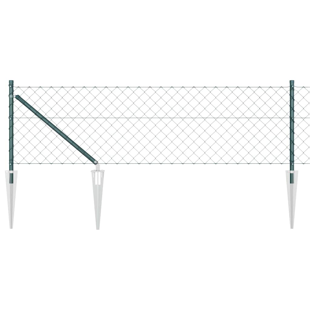 Stup za ogradu Zelena 0,8 x 25 m (mreža 60 x 60 mm) Čelik