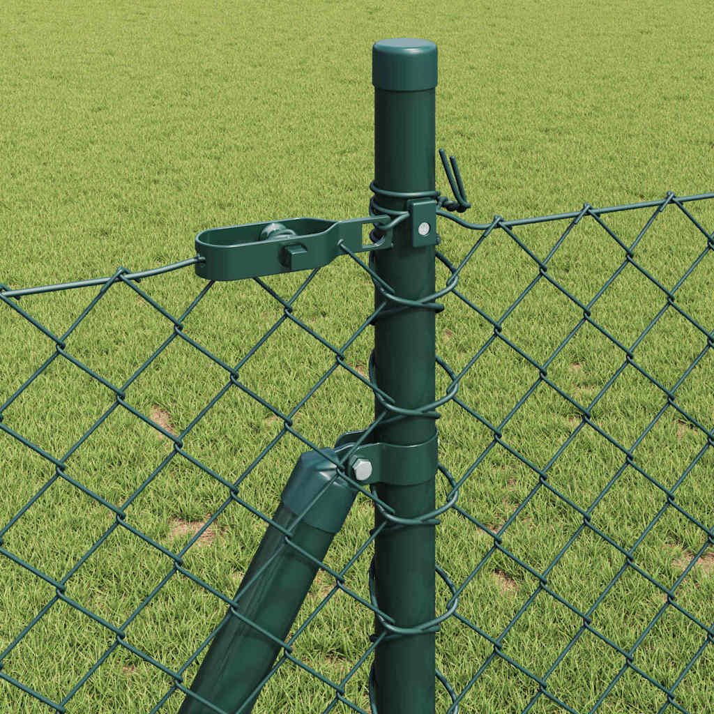 Zavareno žičano ogradno mreža s betonskom podlogom 25 x 0,8 m