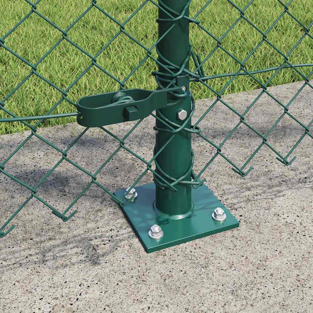 Stup za ogradu Zelena 25 x 1,2 m (60 x 60 mm mreža) Čelik i PVC