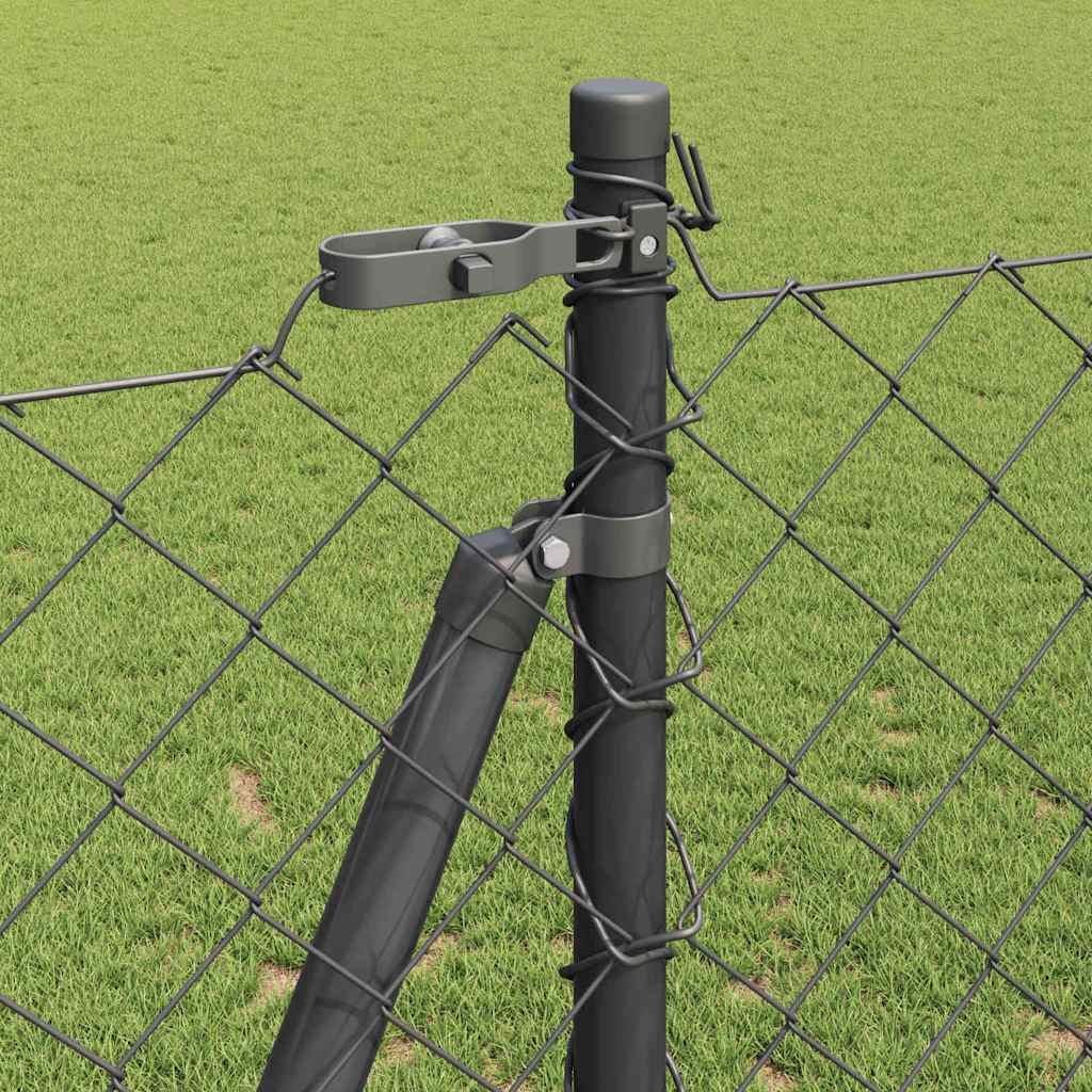 Zavareno žičano ogradno mreža s betonskom podlogom 10 x 1,2 m